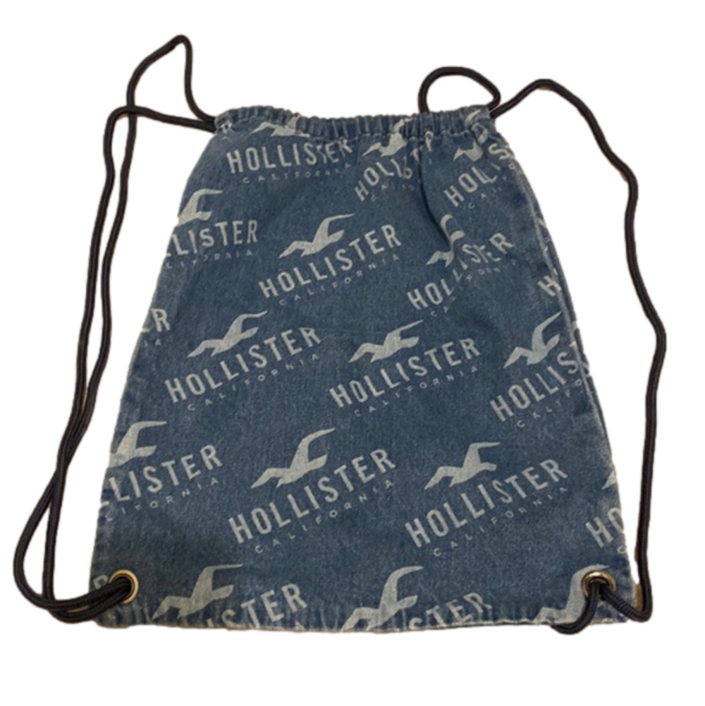 Hollister drawstring backpack. Unisex style